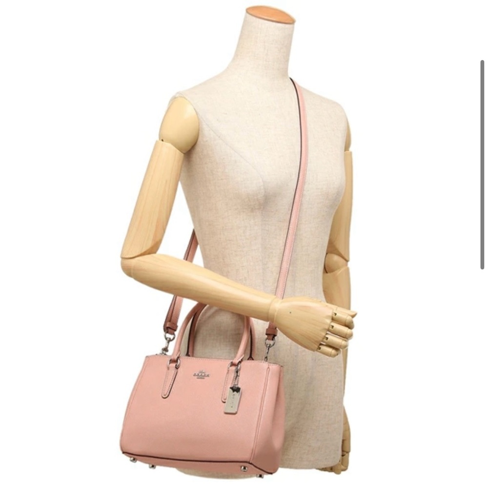 COACH MINI SURREY CARRYALL PETAL PINK